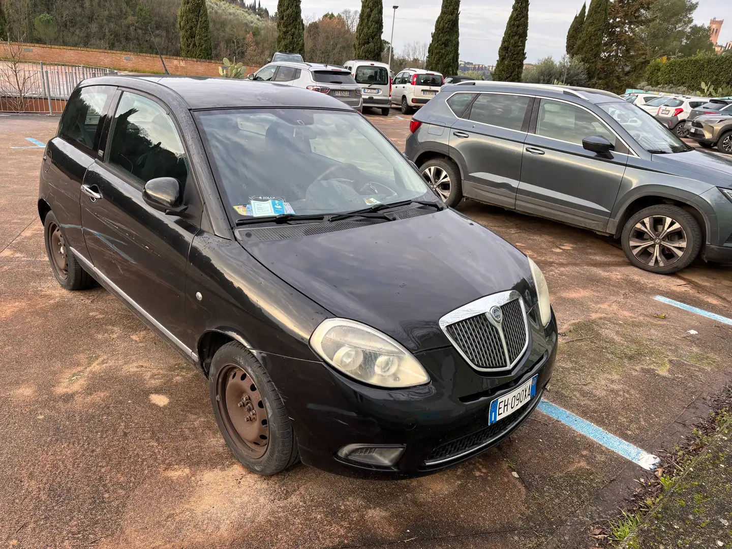 Lancia Ypsilon Ypsilon II 2007 1.2 8v Diva 69cv Nero - 2