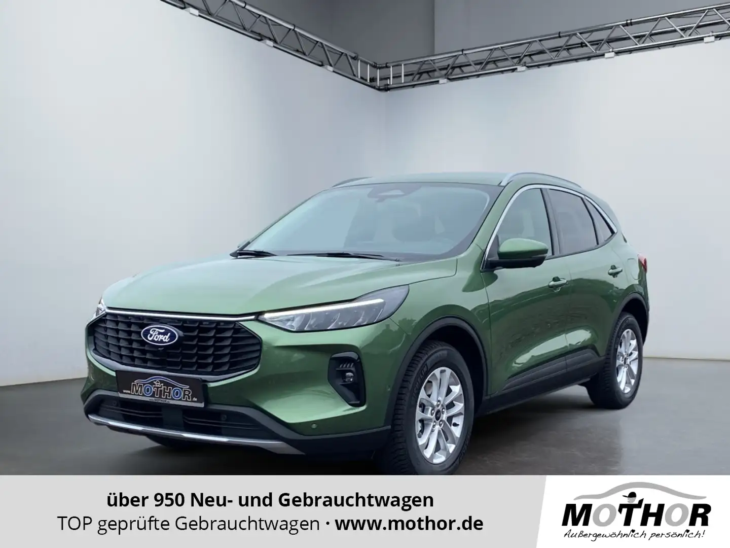 Ford Kuga Titanium 2.5 Duratec FHEV ACC PDC NAV LED Grün - 1