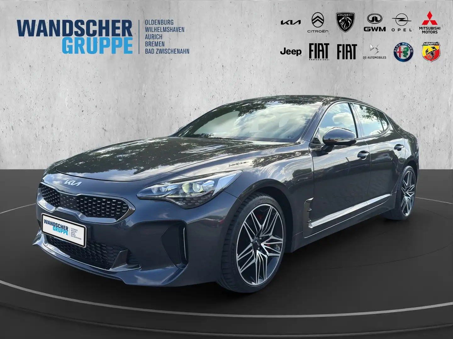 Kia Stinger GT 3.3 V6 T-GDI +Navi+LED+HUD+Kam.+SHZ - 1