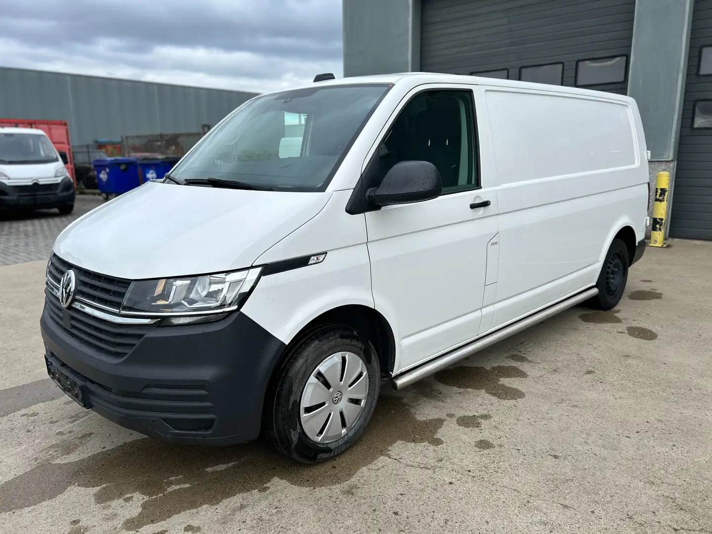 Volkswagen Transporter 2.0 tdi 66kw lengte 2 met 3 zitplaatsen zie foto's Wit - 1