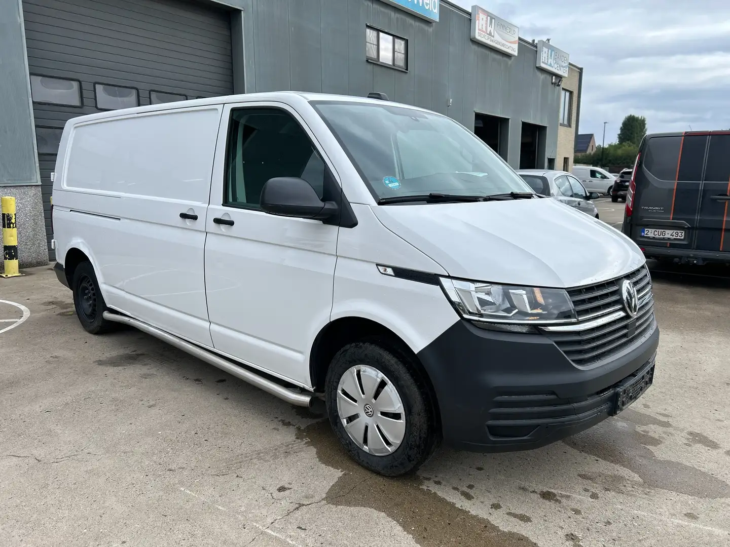 Volkswagen Transporter 2.0 tdi 66kw lengte 2 met 3 zitplaatsen zie foto's Wit - 2