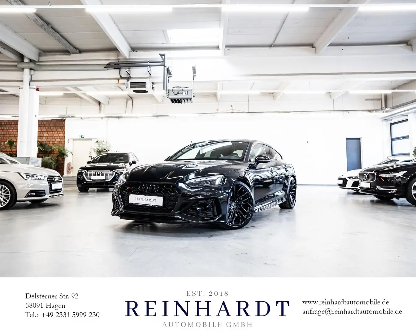 Audi RS5 SPORTBACK LASER/ACC/HuD/PANO/RS-AGA/280KM/H Noir - 1