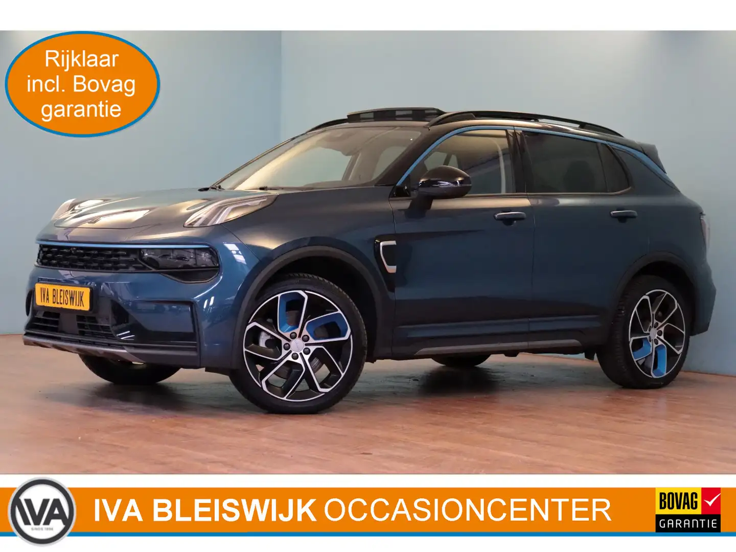 Lynk & Co 01 1.5 | NAVI | 360-CAMERA | SCHUIF/KANTELDAK | STOEL Bleu - 1