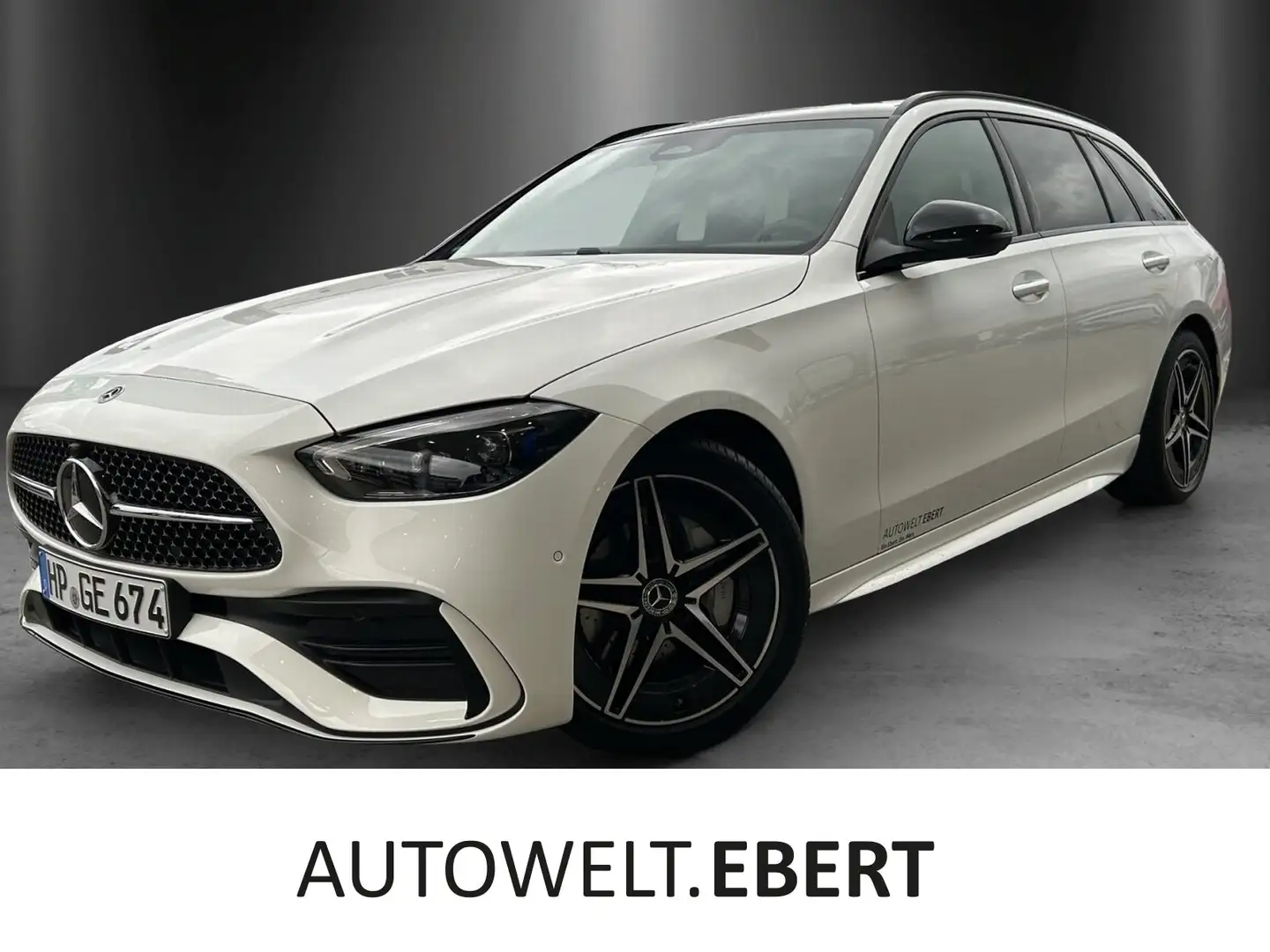 Mercedes-Benz C 220 d T AMG Pano AHK Memory DISTRONIC Digital Weiß - 1