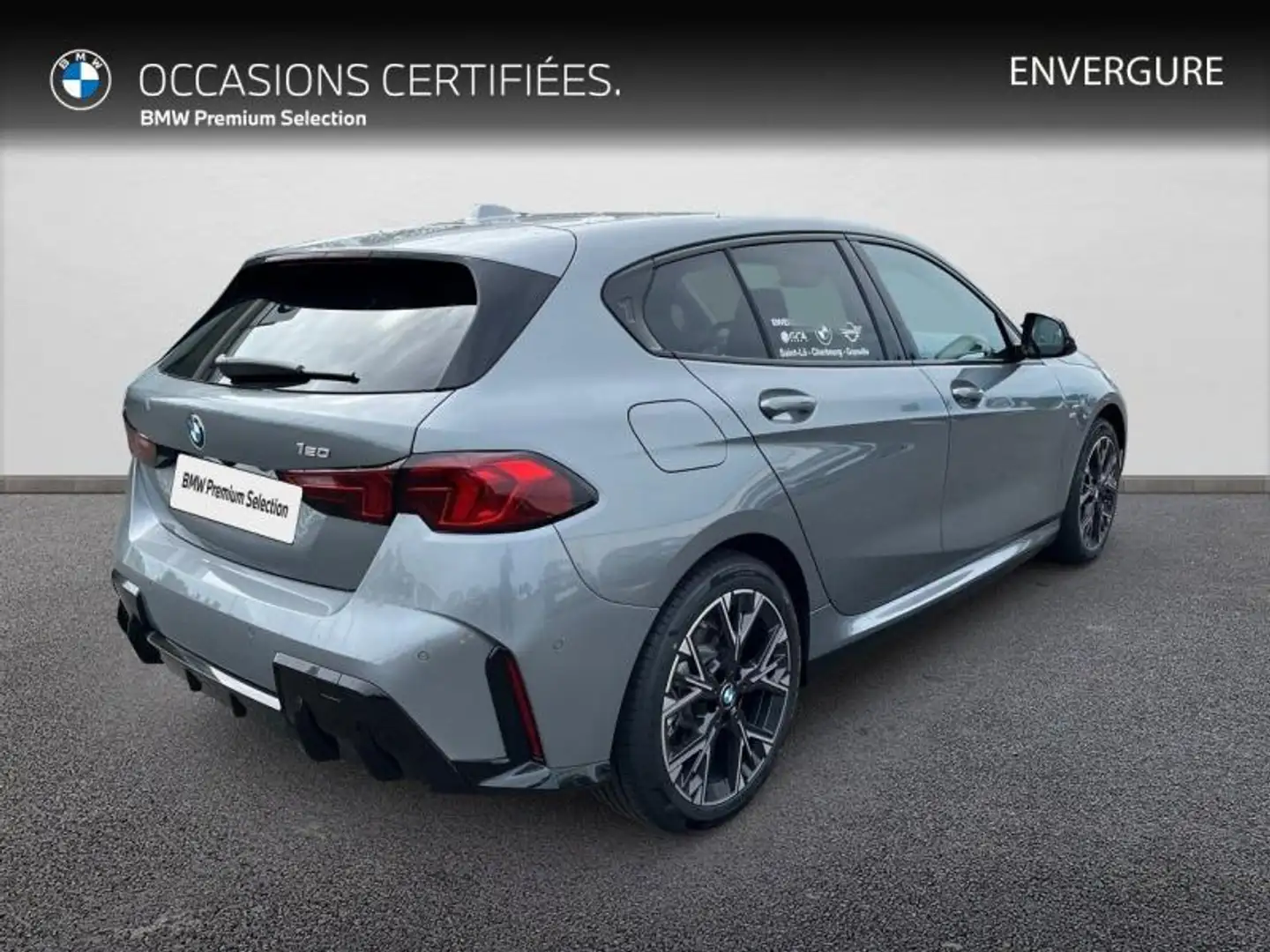 BMW 120 120A 170ch M Sport Design DKG7 Gris - 2