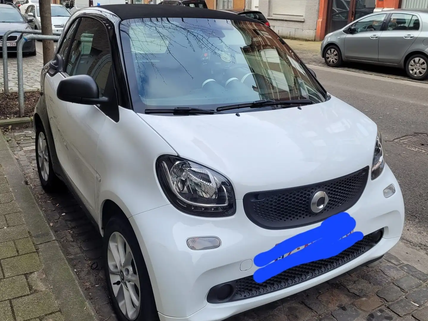 smart forTwo coupé 1.0i Passion DCT Blanc - 1
