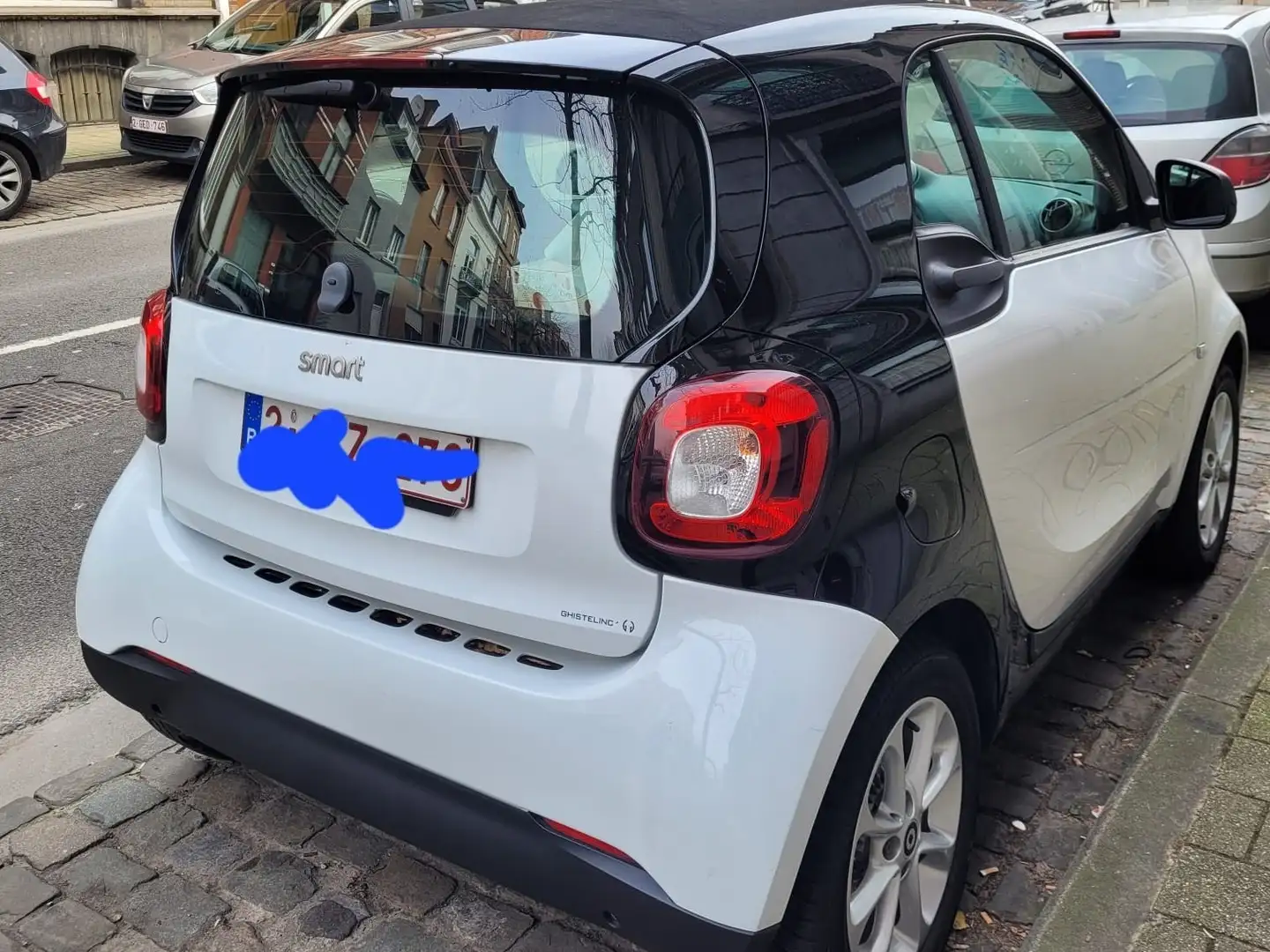 smart forTwo coupé 1.0i Passion DCT Blanc - 2