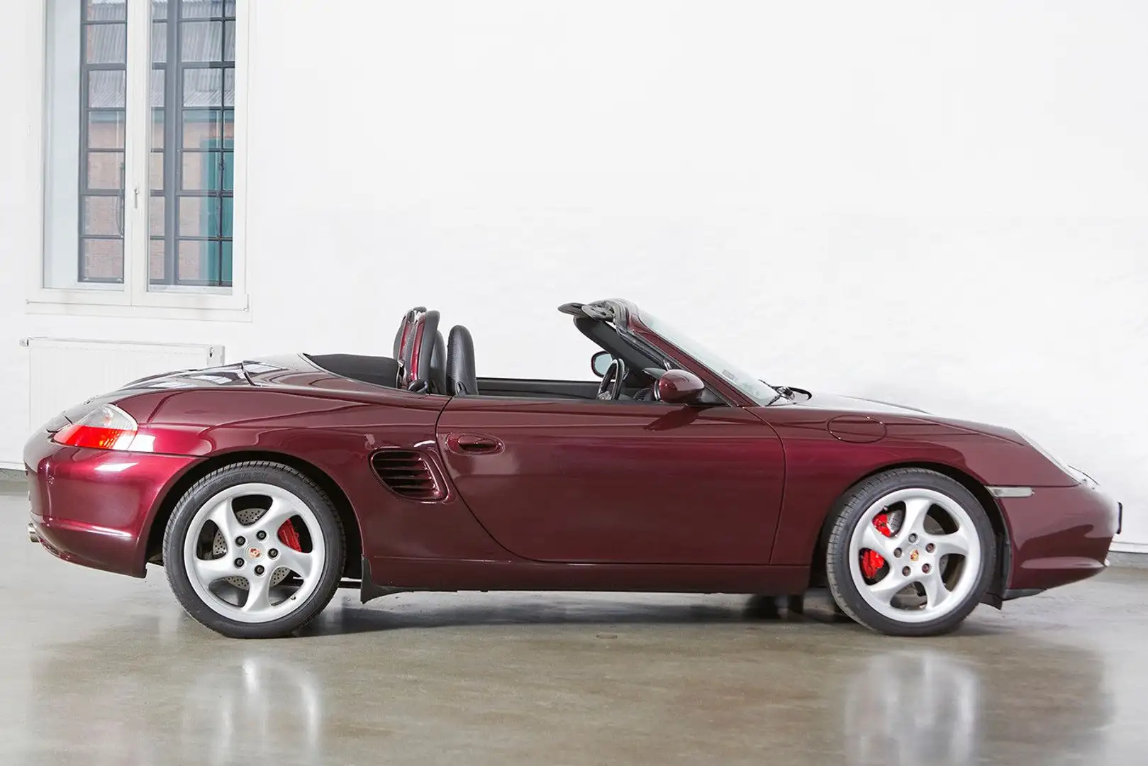 Porsche Boxster S, schöne Porsche Exclusive Ausstattung Rot - 2