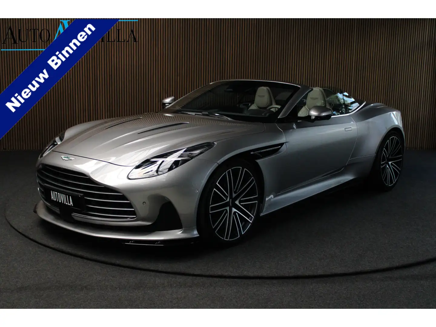 Aston Martin DB12 Volante 4.0 V8 Leer 360 camera ACC Bowers & W. Mem Gris - 1