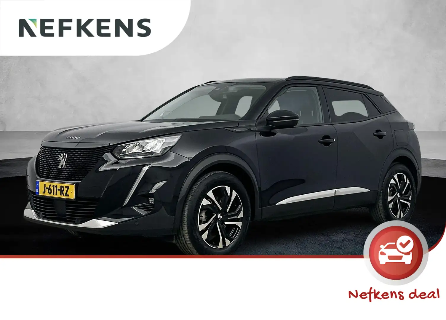Peugeot e-2008 EV Allure 50 kWh | Camera | Lichtmetalen velgen | Noir - 1