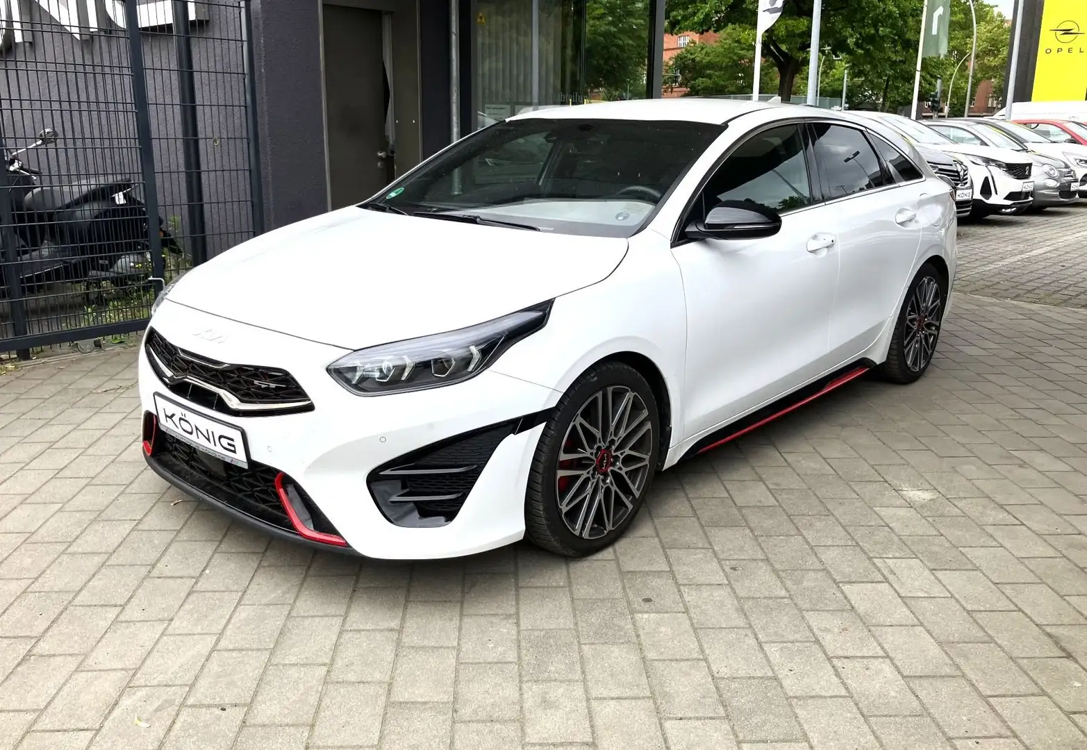 Kia ProCeed / pro_cee'd 1.6T-GDI GT Automatik Navi*Kamera*PDC Bianco - 1