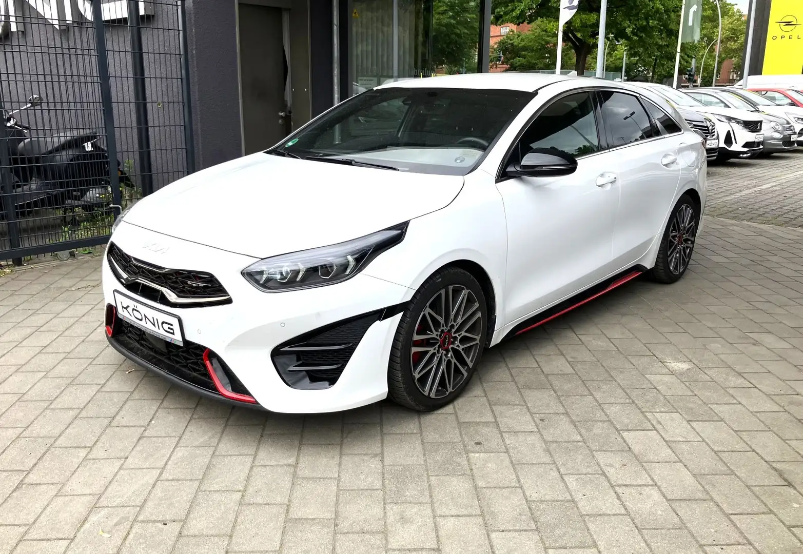 Kia ProCeed / pro_cee'd 1.6T-GDI GT Automatik Navi*Kamera*PDC Blanc - 1