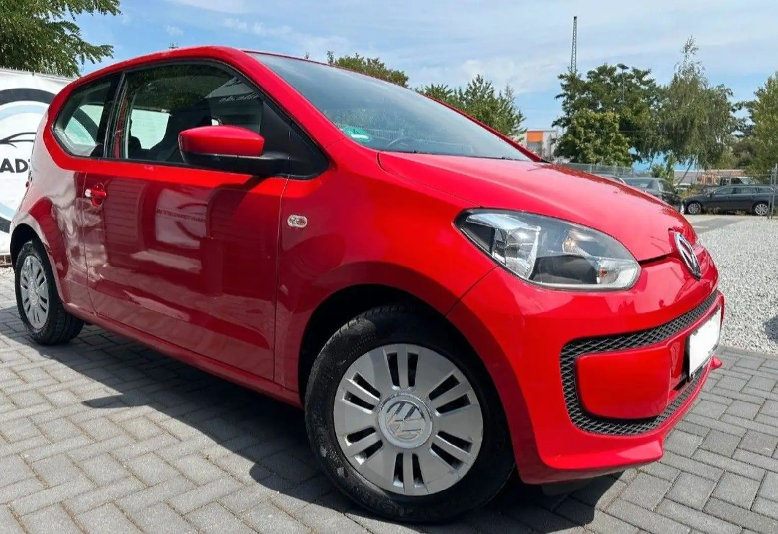 Volkswagen up! TÜV+GARANTIE+KLIMA+SCHECKHEFT+TOP Rot - 2
