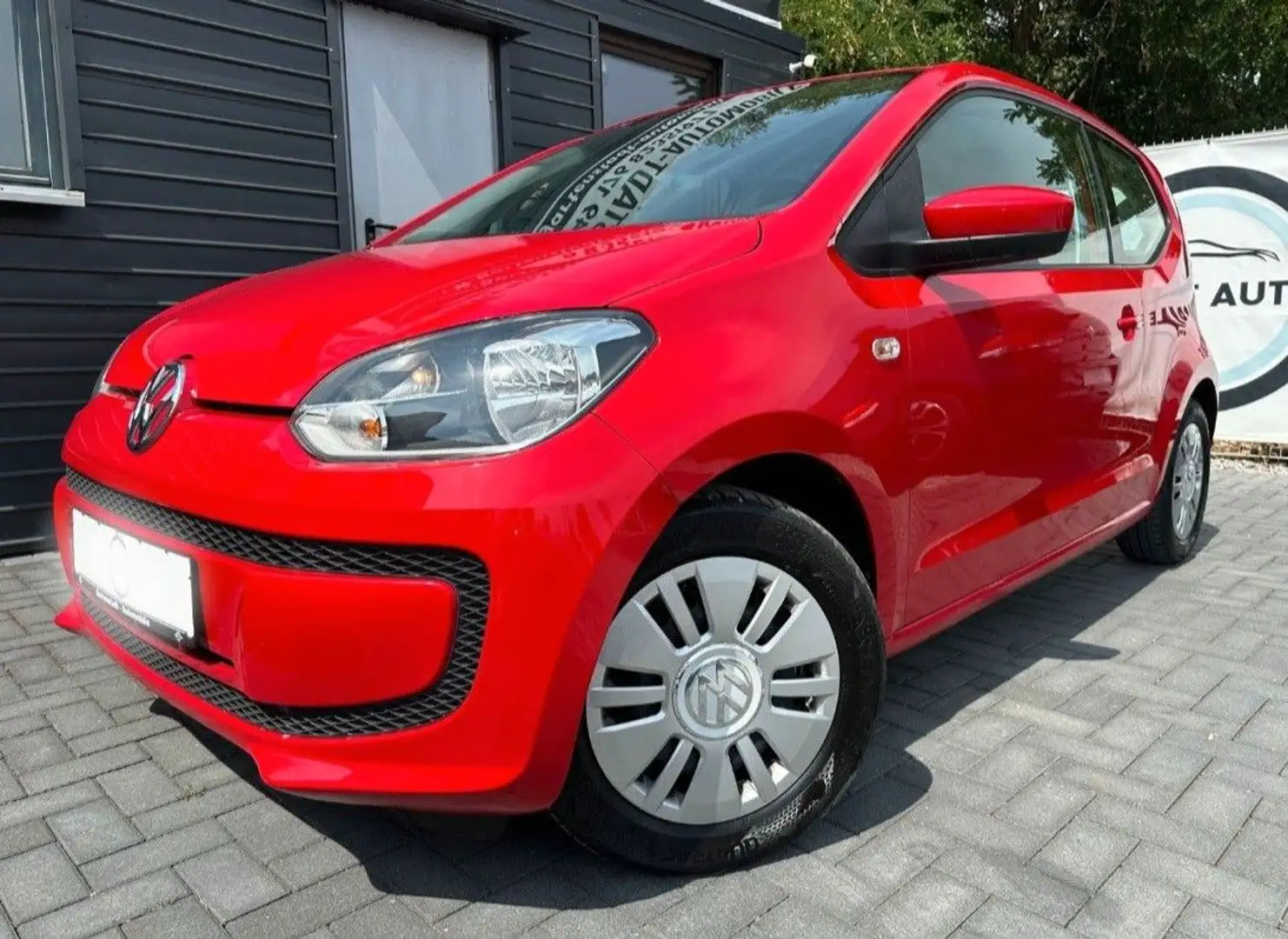Volkswagen up! TÜV+GARANTIE+KLIMA+SCHECKHEFT+TOP Rot - 1