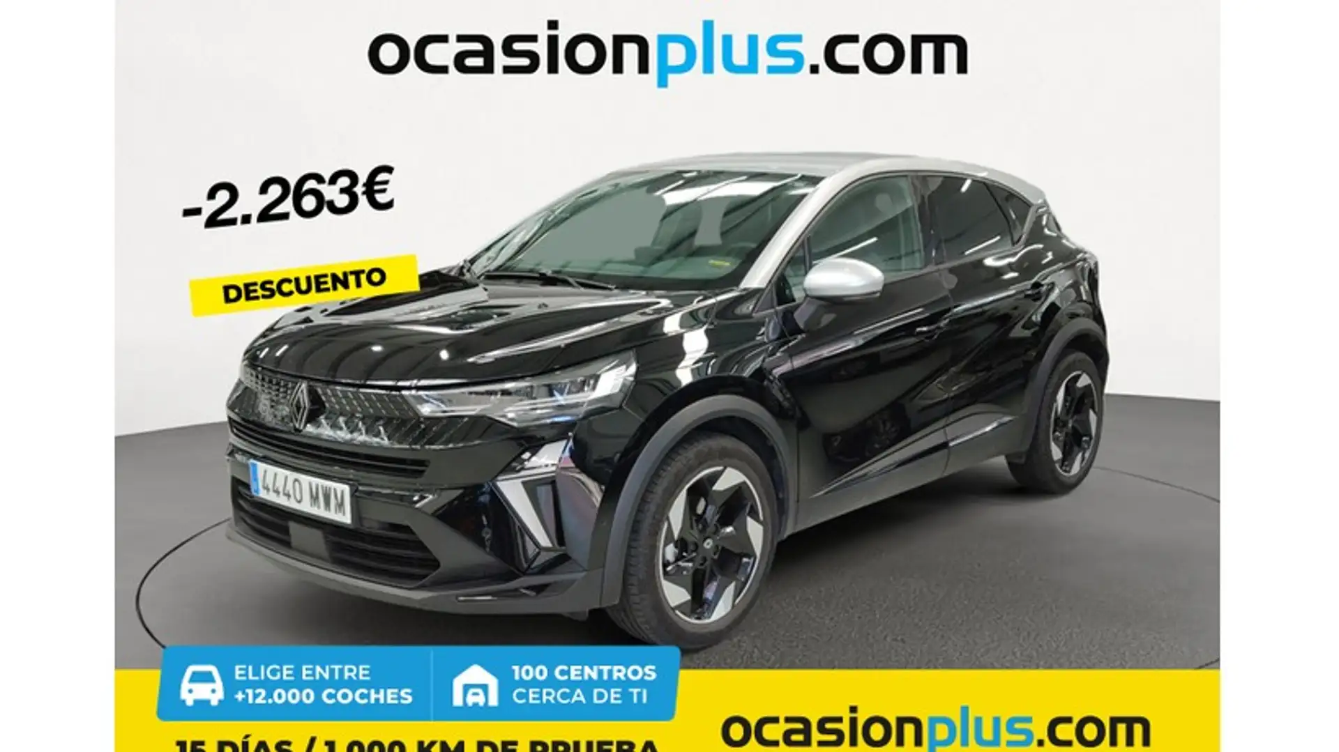 Renault Captur TCe GPF Micro Híbrido Techno 103kW Negro - 1