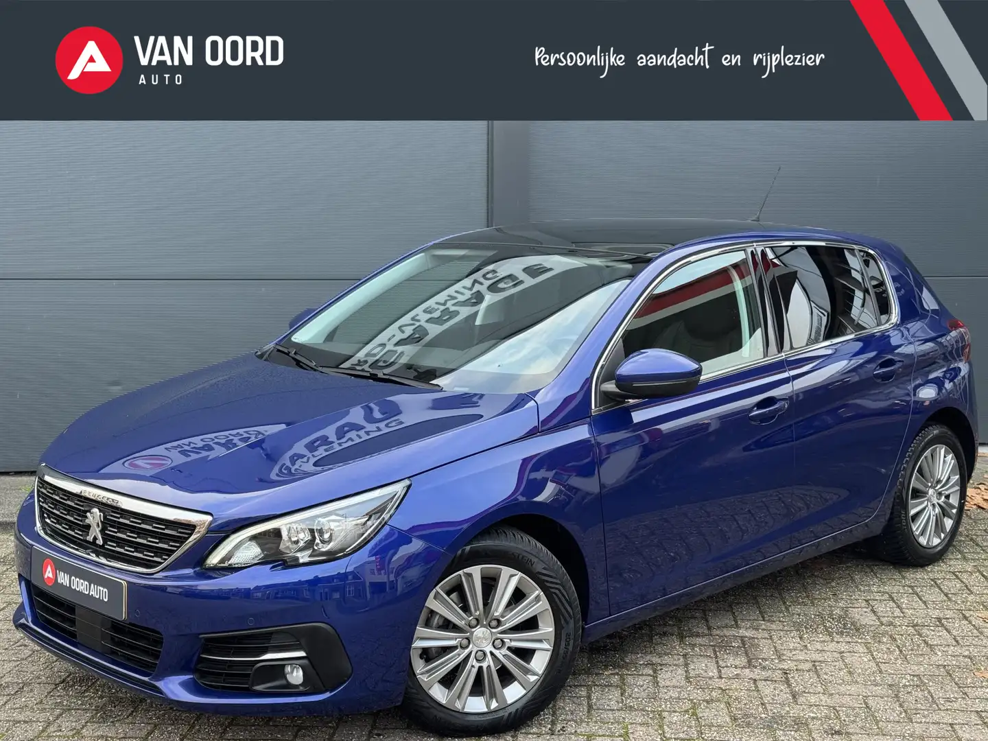 Peugeot 308 1.2 Allure / 100 % Onderhoud / Trekhaak / Leder Blau - 1