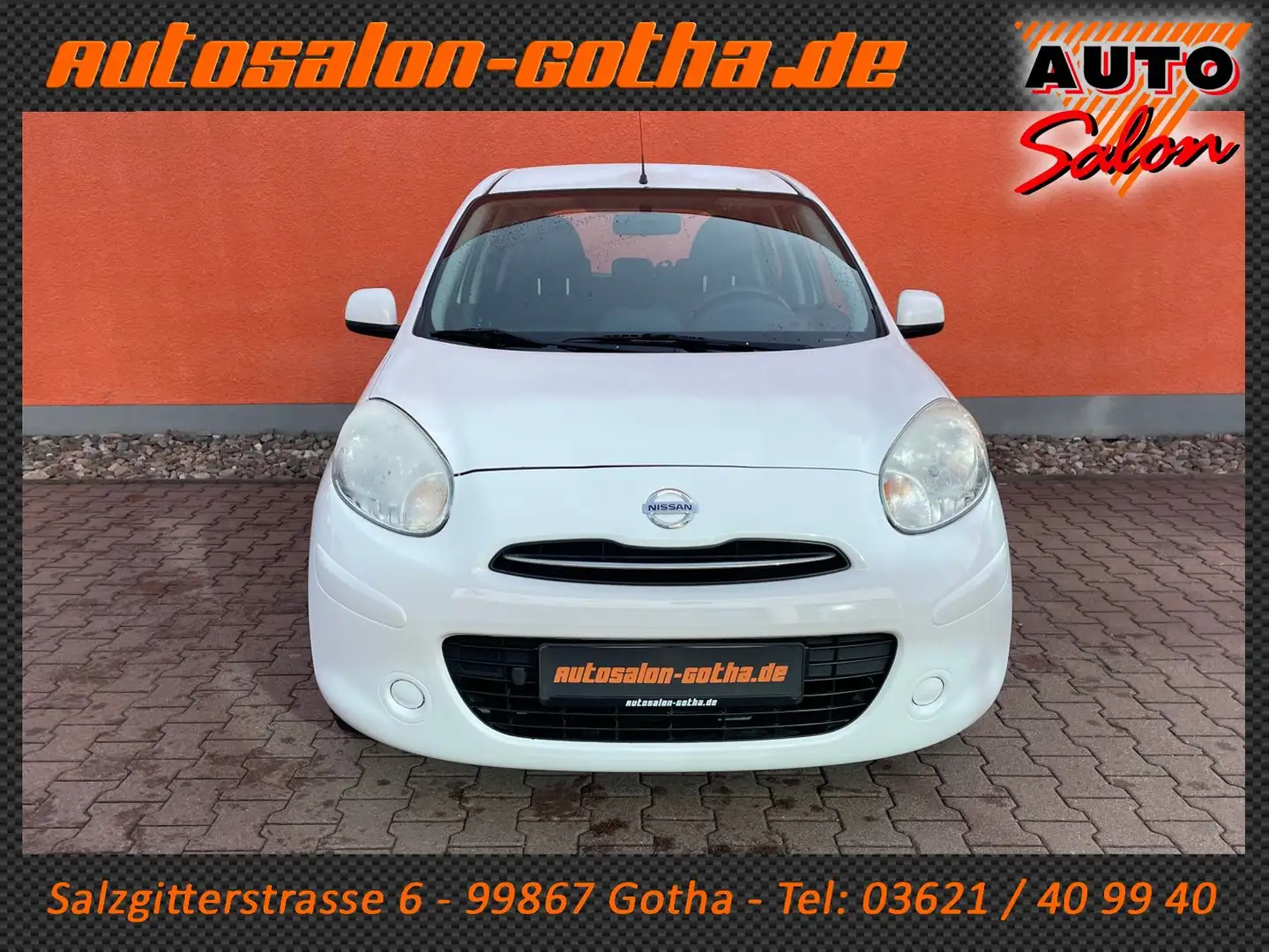 Nissan Micra 1.2 Acenta NAVI+KLIMA TELEFON 2.Hand SHeft Wit - 2