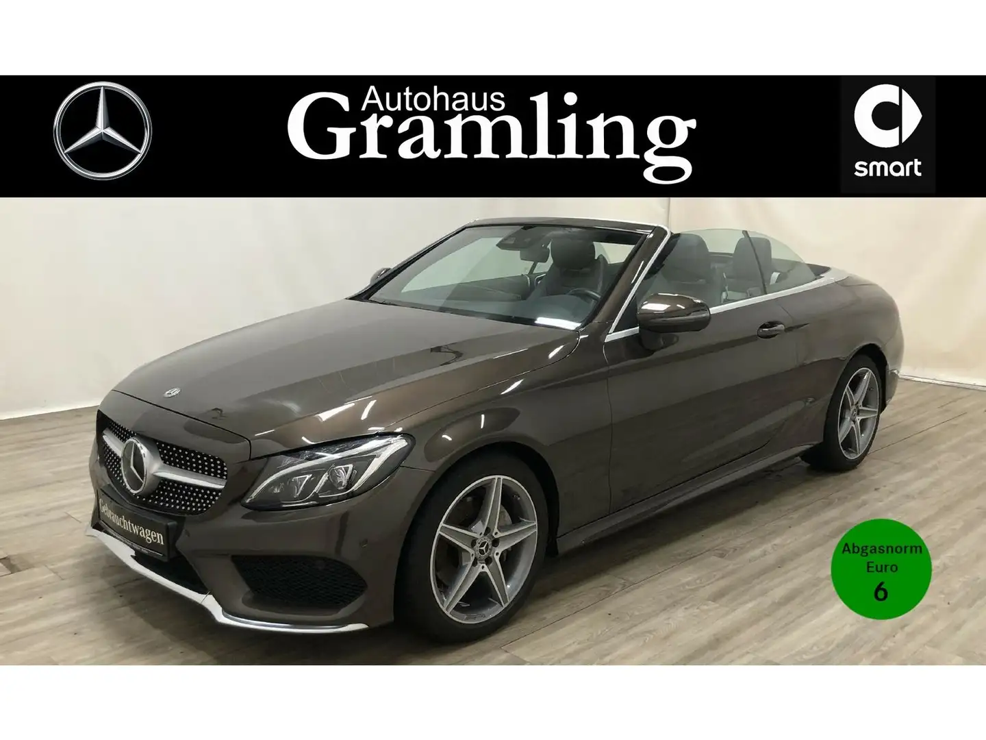 Mercedes-Benz C 200 AMG Distr*AHK*Kamera*MULTIBEAM*Navi*AIRSCA Braun - 1