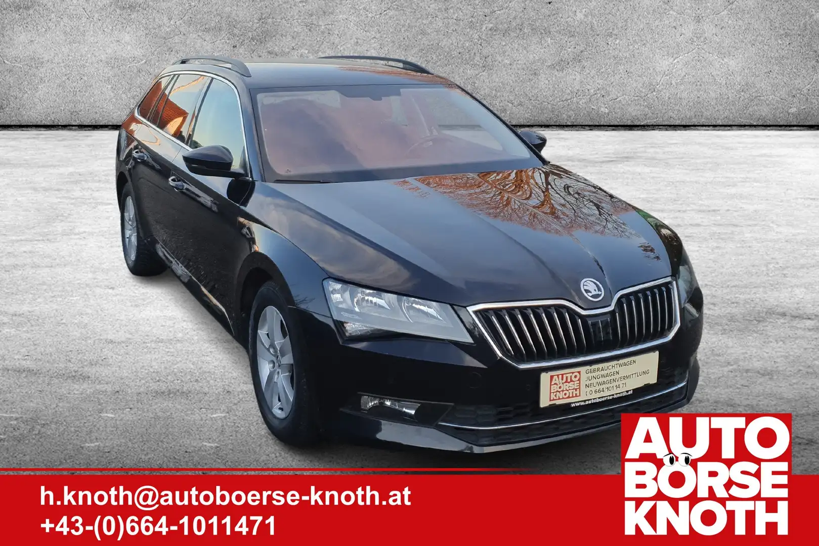 Skoda Superb Ambition/WSS Heizung,PDC vo/hi, Navi,Sitzheiz. Negro - 1