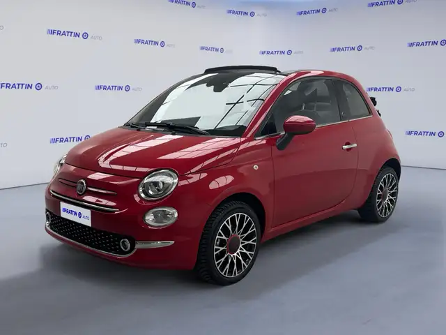 Fiat 500 C 1.0 Hybrid Red