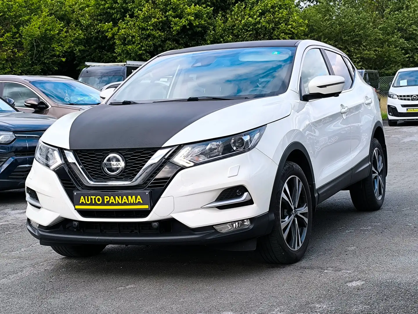 Nissan Qashqai Qashqai 1.5 dCi New BOITE AUTO CLIM GPS CAMERA360 Blanc - 1