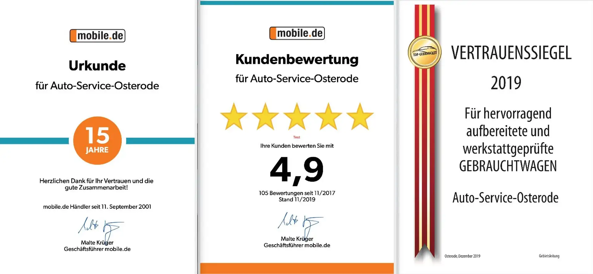 Volkswagen Golf 1.6 Automatik Generation *3.Hand/Klimaauto* Blau - 2