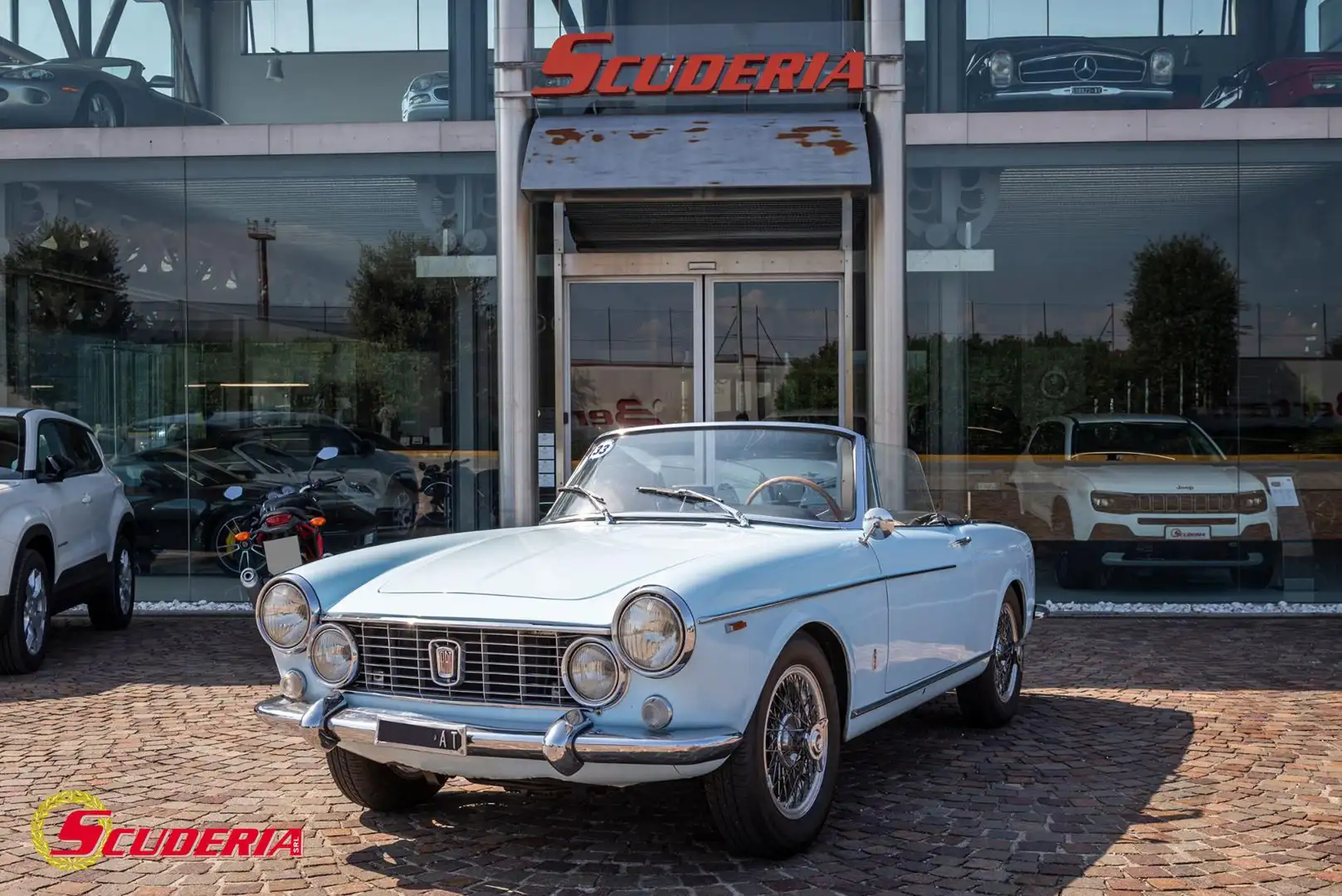 Oldtimer Fiat 1600 s Cabriolet Blu/Azzurro - 1