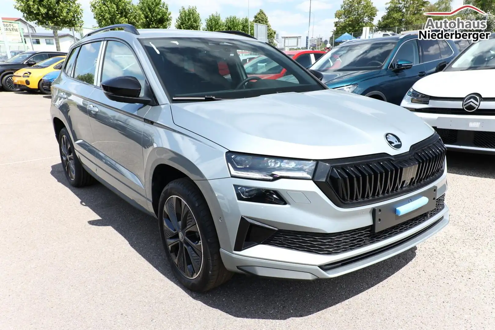 Skoda Karoq Sportline DSG Sportl Matrix Nav 360 Canton ACC ... Silber - 2