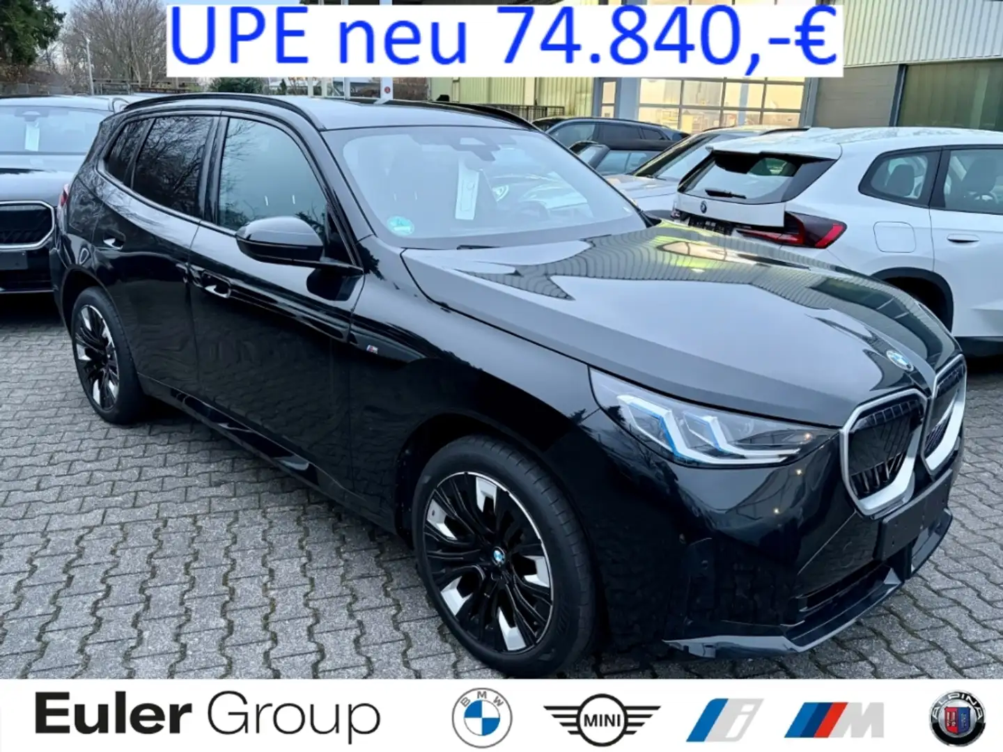 BMW X3 20d xDrive M Sport 20'' AHK Pano H/K LenkHzg Premi Nero - 1