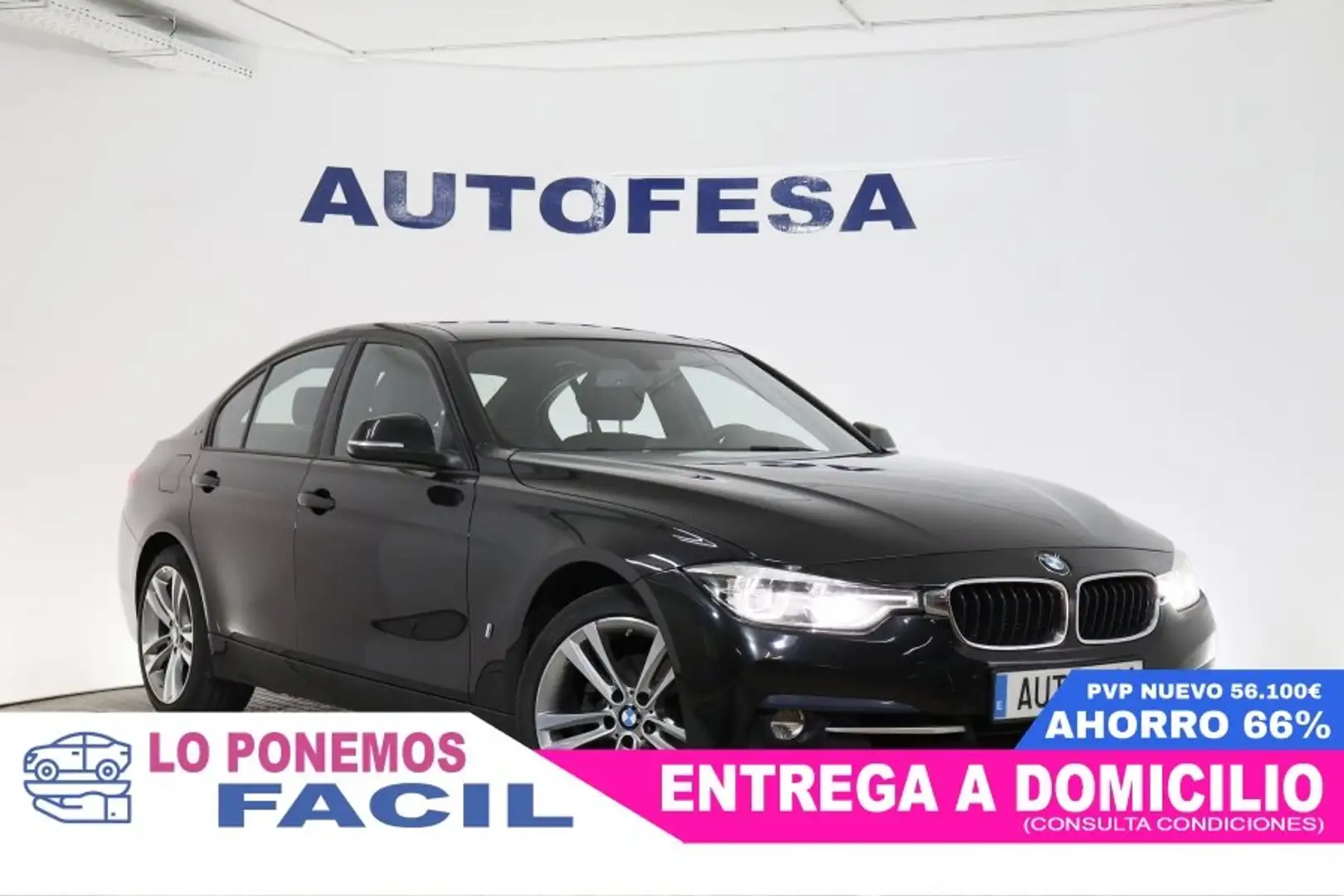 BMW 330 330E E-DRIVE PACK SPORT 252CV AUTO 4P # NAVY, CUER Negro - 2