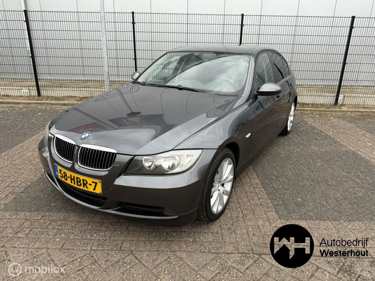 BMW 320 3-serie 320d Business Line Youngtimer Navi Airco Gris - 2