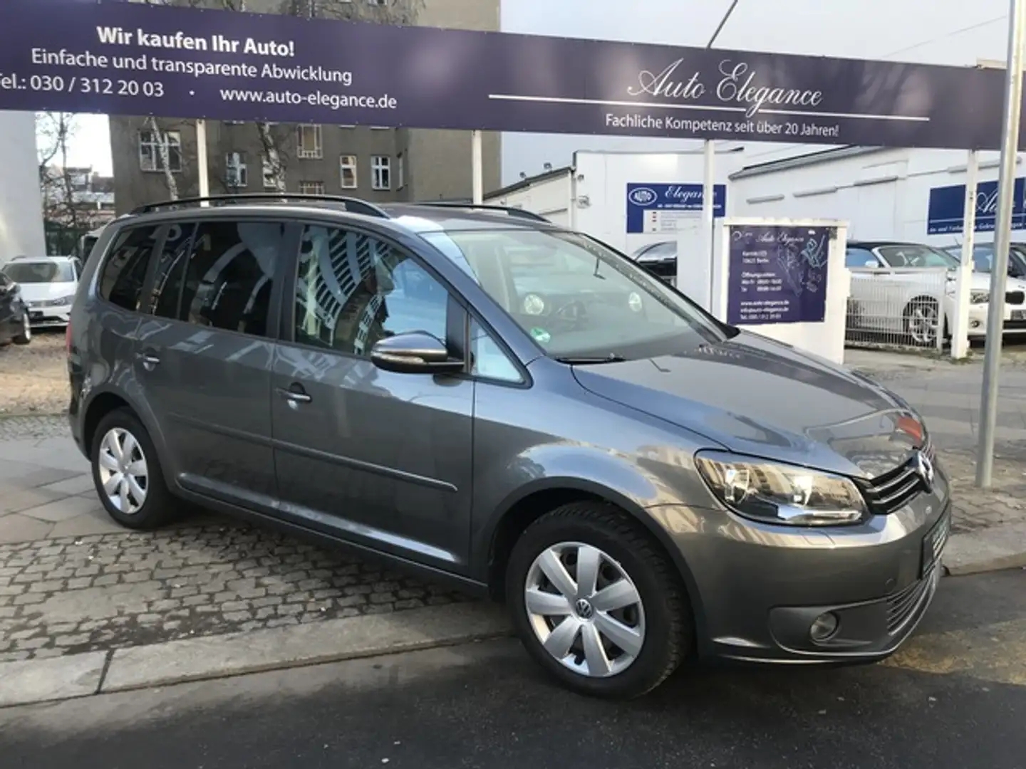 Volkswagen Touran 1.4 TSI DSG Comfortline,AUTOMATIK,1.HAND, 2 Jahre Grau - 2
