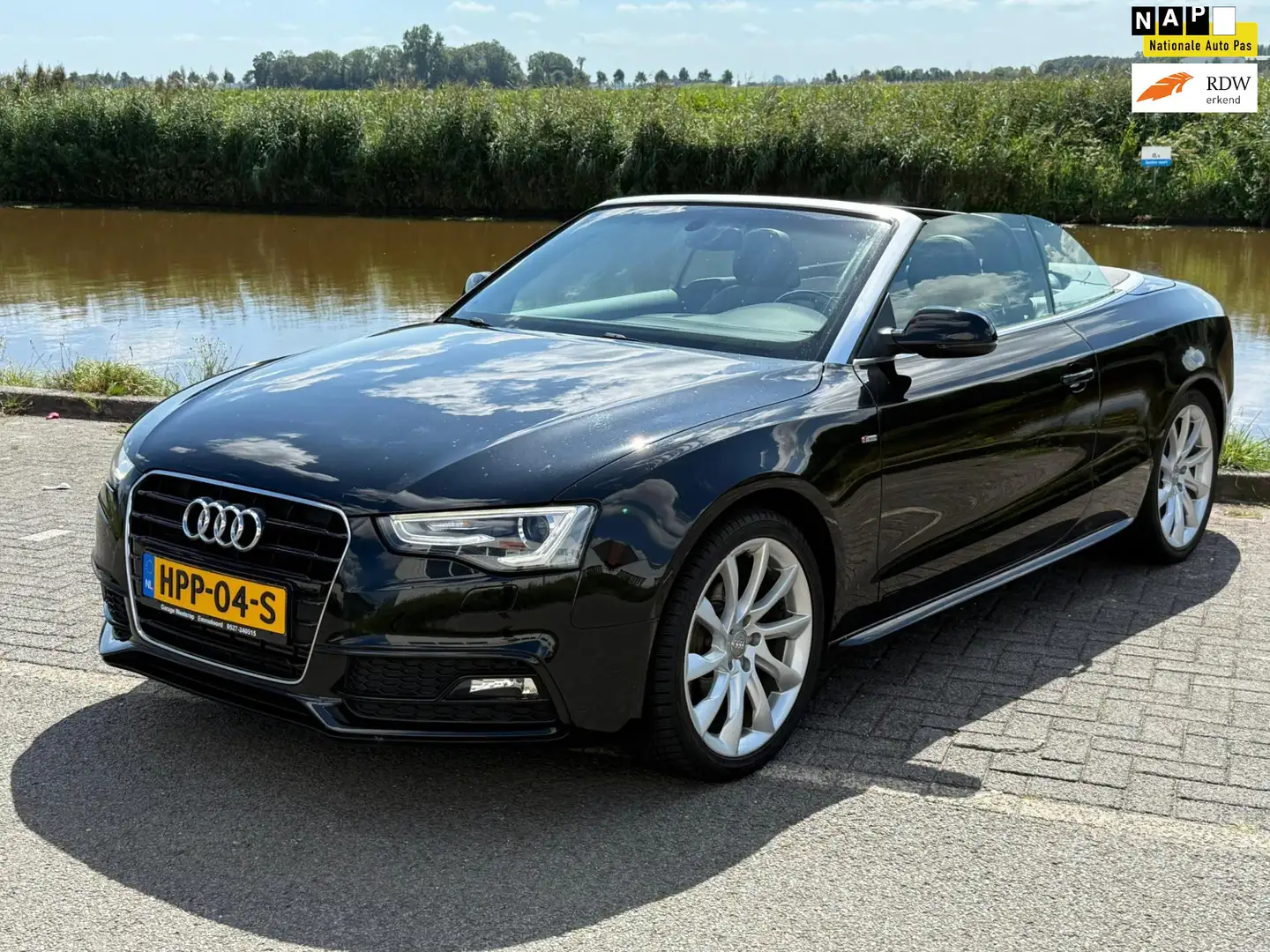 Audi A5 Cabriolet 1.8 TFSI S-Line Sport Edition Open Days Schwarz - 1
