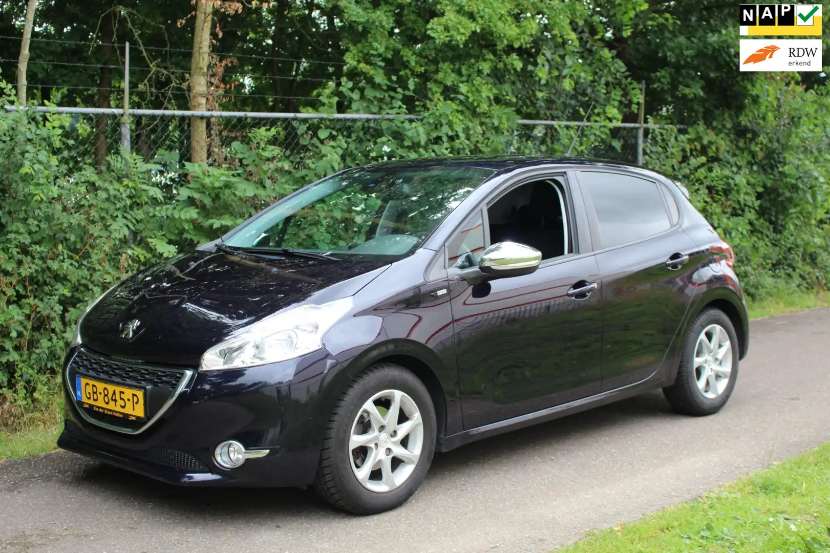 Peugeot 208 1.2 PureTech Style Pack *Automaat *Navi *Cruise Blauw - 1