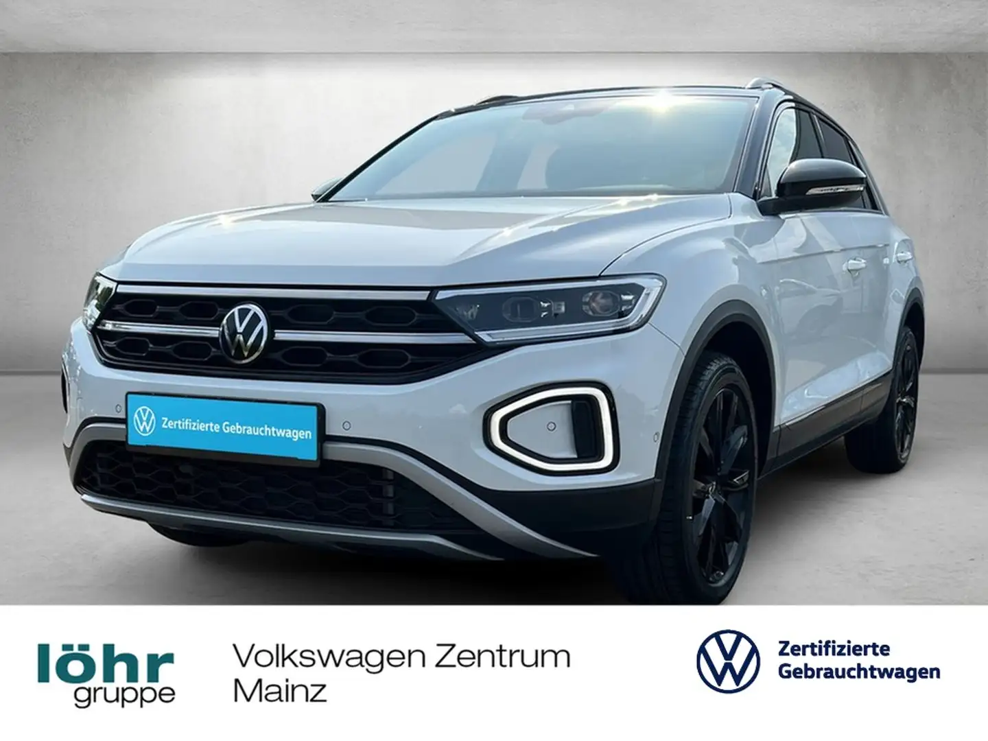 Volkswagen T-Roc 1.0 TSI Style LED*PDC*SHZ*ACC Weiß - 1