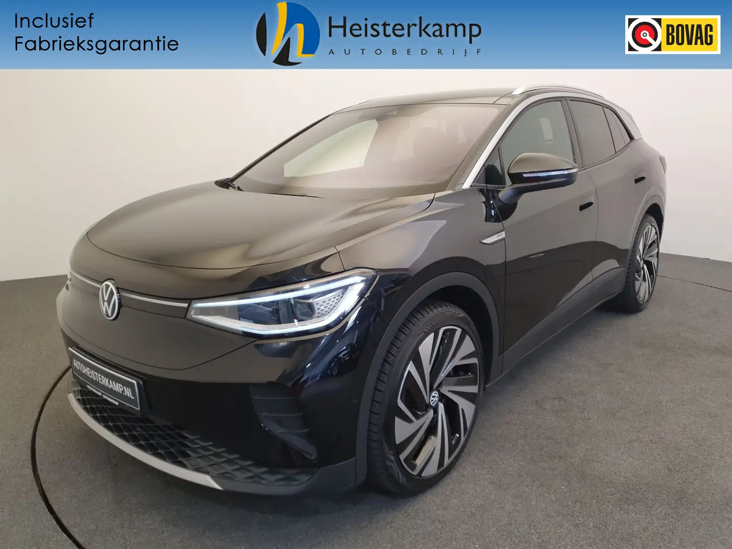 Volkswagen ID.4 Pro 77 kWh 204pk Wegklapbare trekhaak, Head up, Wa Schwarz - 1