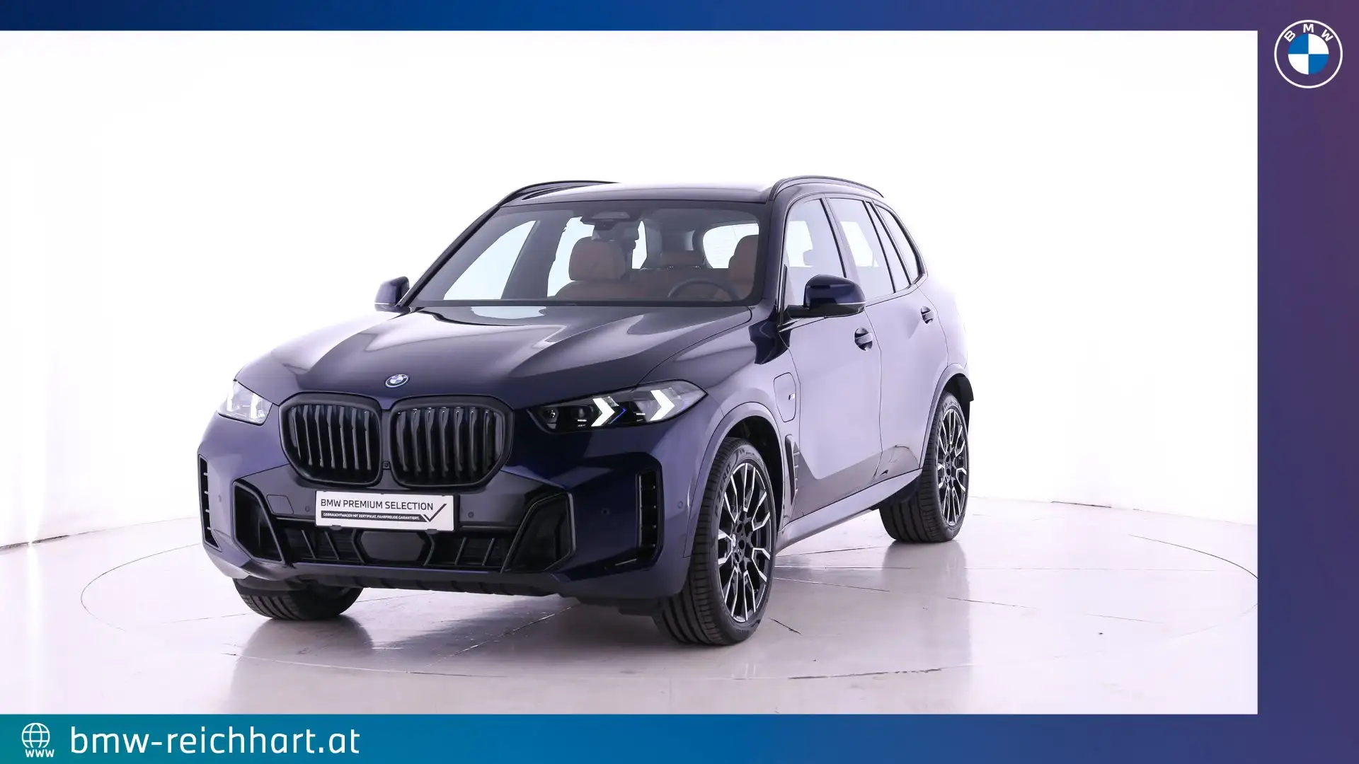 BMW X5 xDrive50e Blau - 1