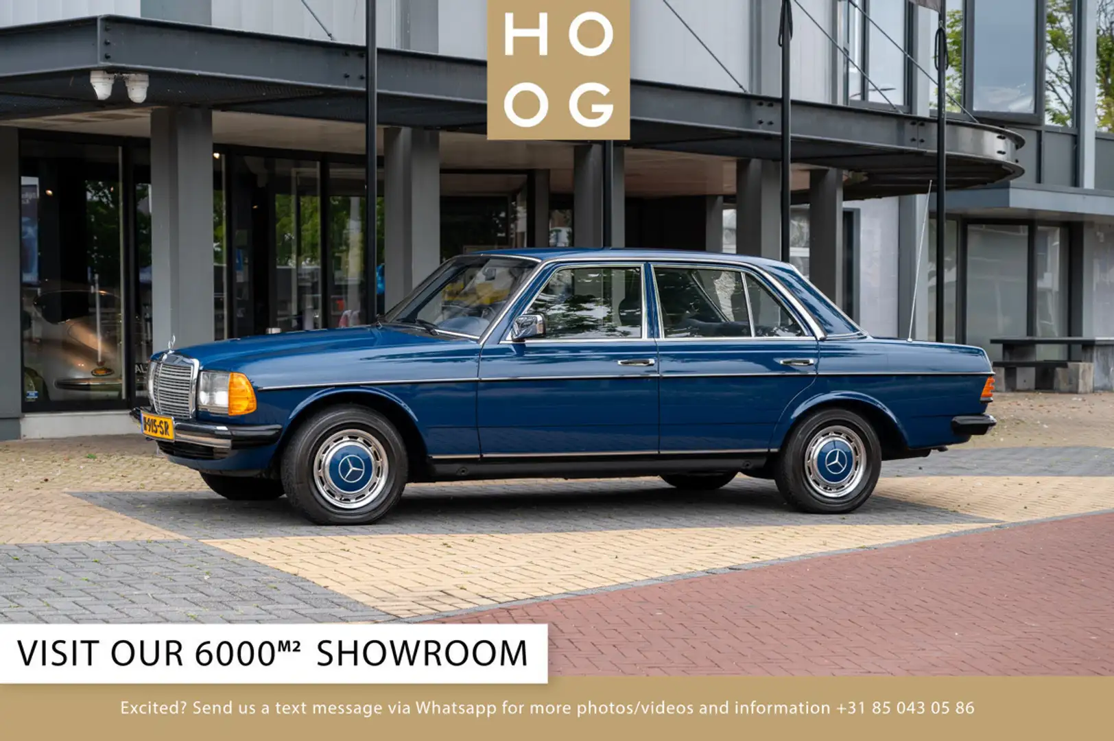 Mercedes-Benz 200 W123 Blue - 1