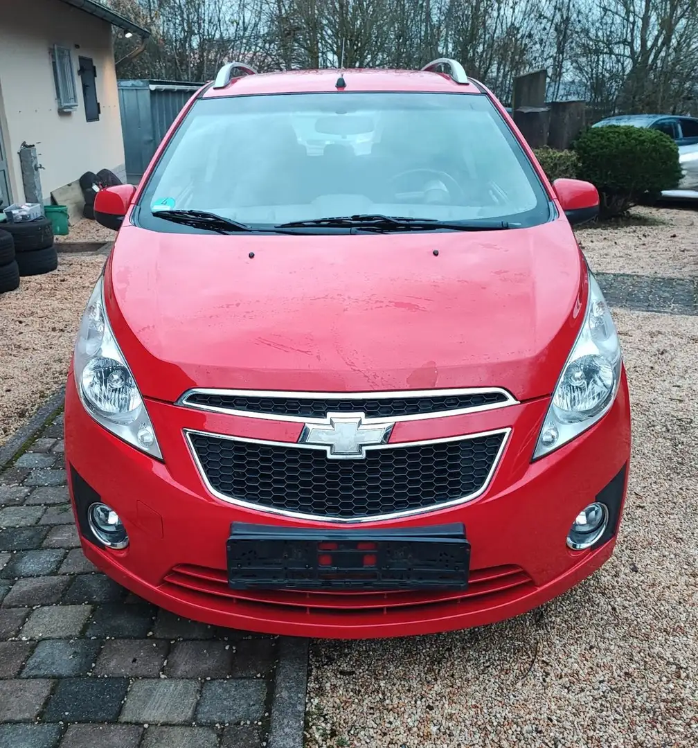 Chevrolet Spark LS+LPG FLÜSSIGGAS/KLIMA/TÜV-04/2027 Rot - 2