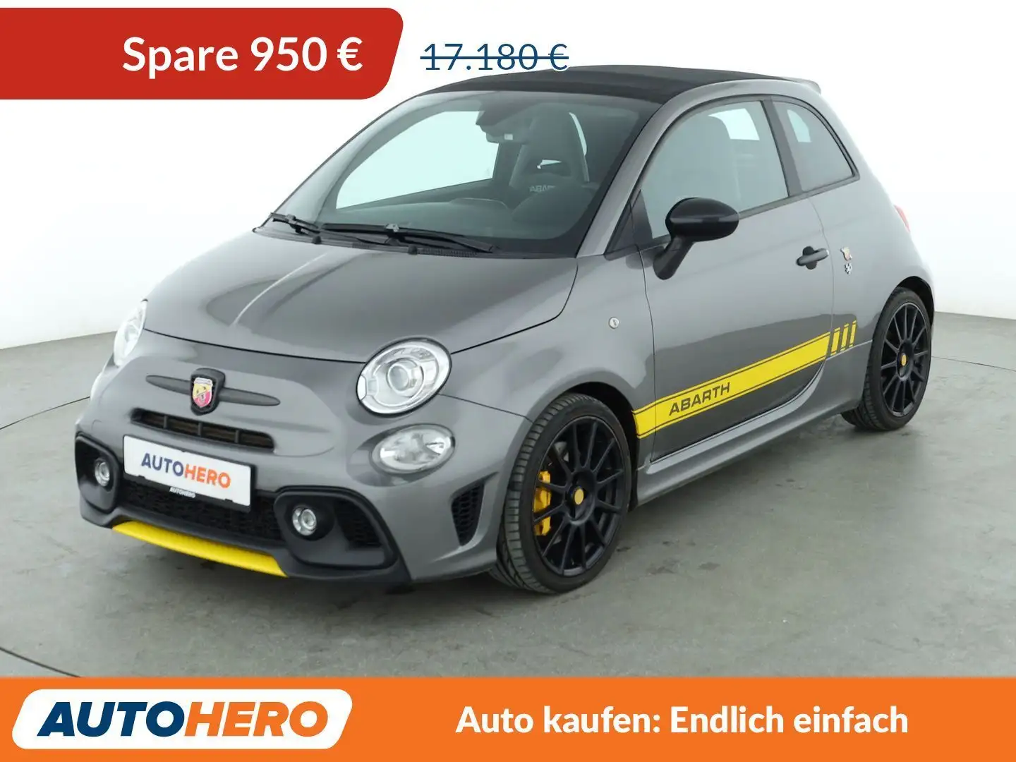 Abarth 595C 1.4 Competizione *NAVI*PDC*ALU*KLIMA* Grau - 1