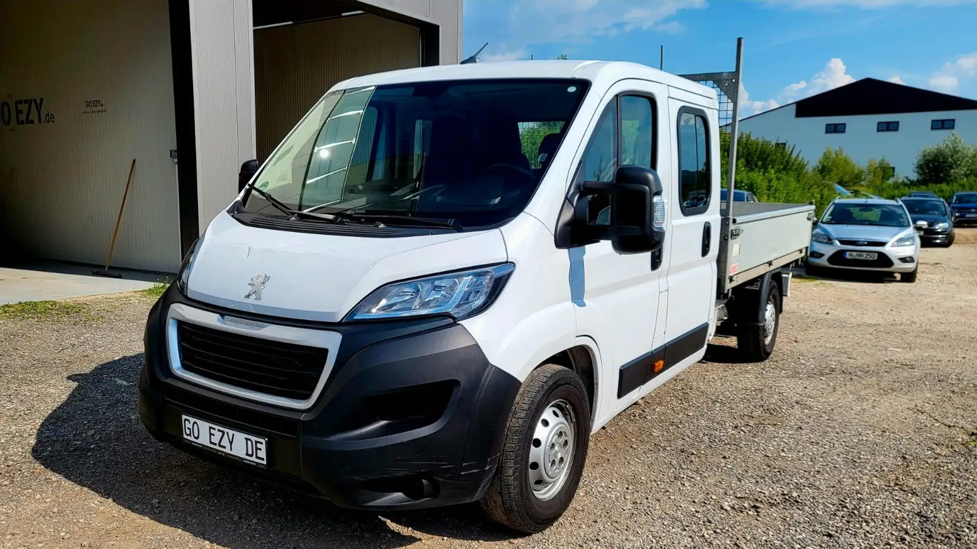 Peugeot Boxer DOKA 3 Seiten Kipper Weiß - 1