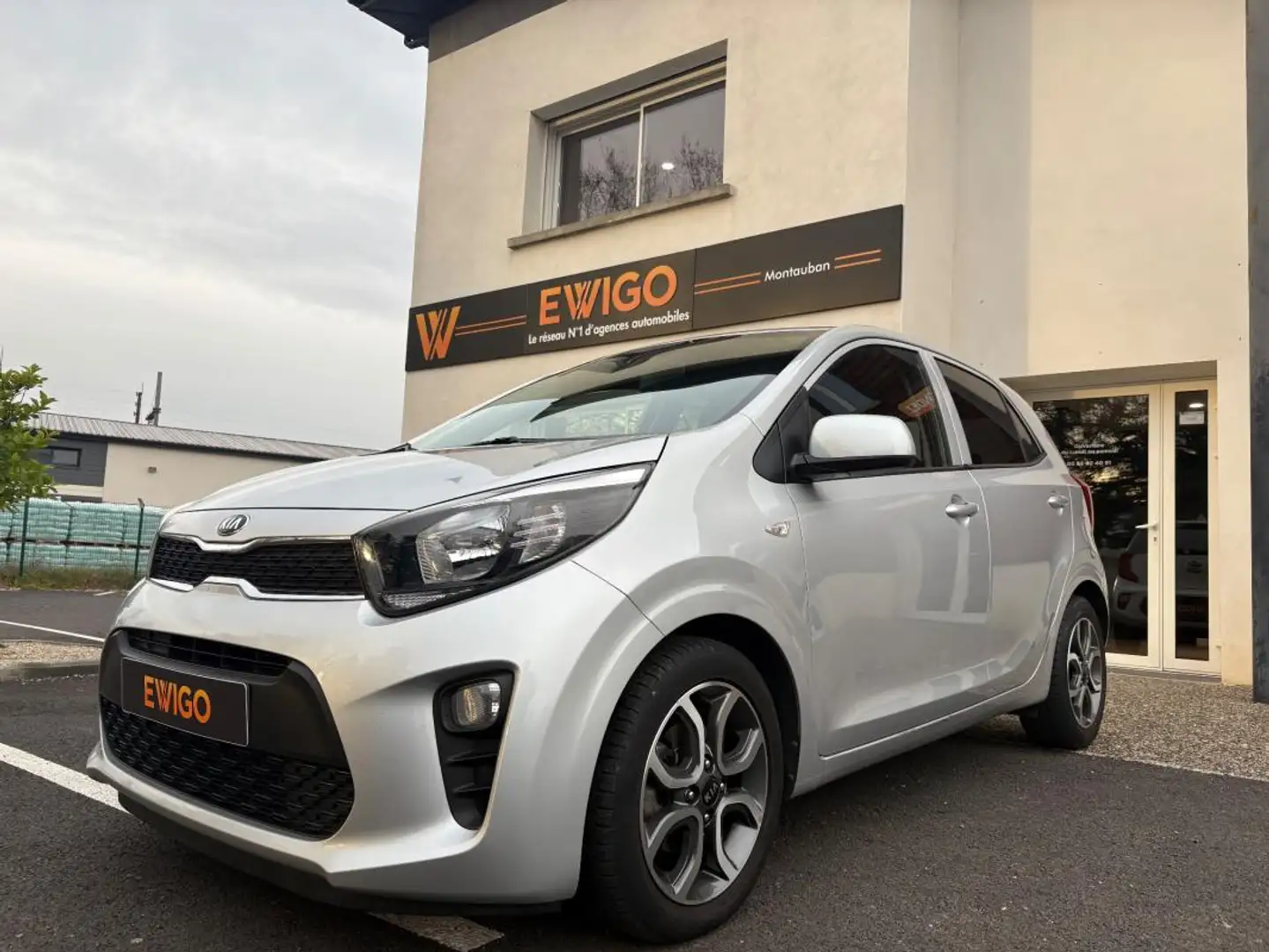 Kia Picanto 1.0 65CH DESIGN + CAMERA DE RECUL Gris - 1