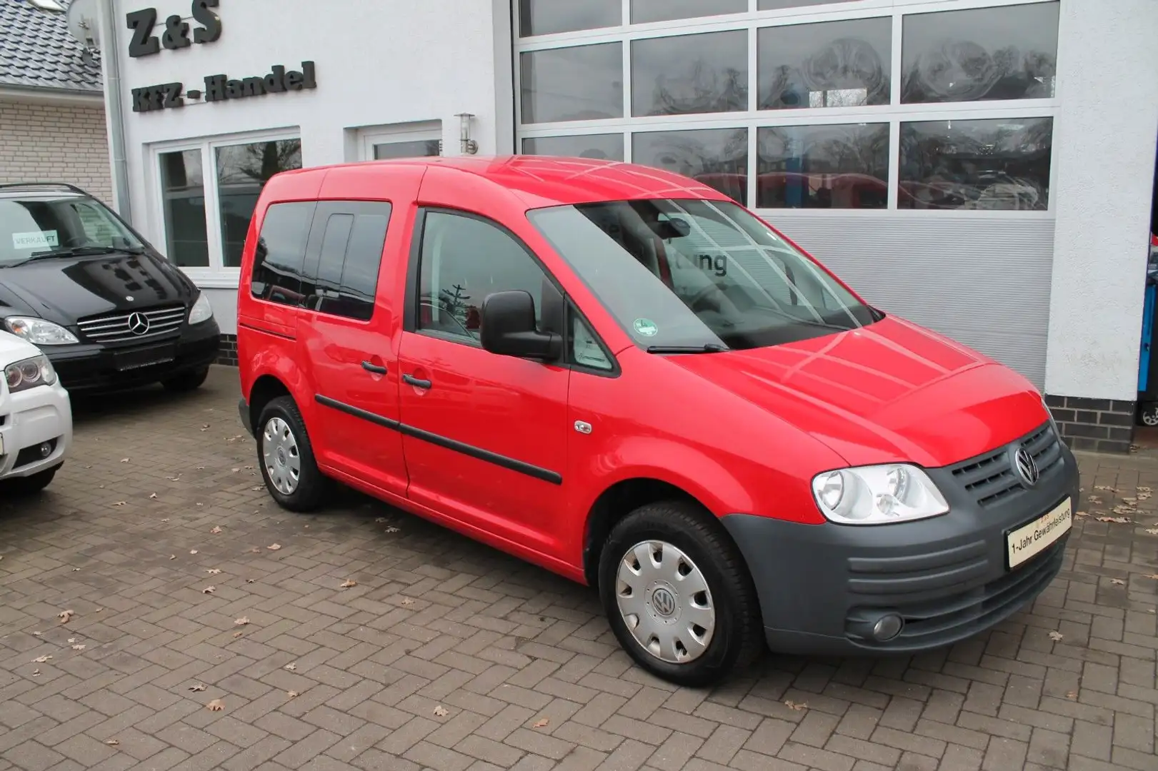 Volkswagen Caddy Life Gewinner Caddy *TÜV-NEU* Rot - 2