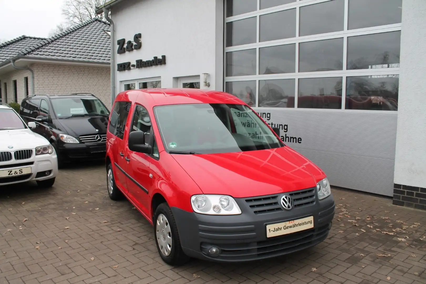 Volkswagen Caddy Life Gewinner Caddy *TÜV-NEU* Rot - 1