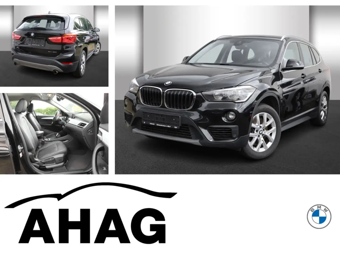 BMW X1 xDrive20i Advantage Steptronic Aut. Klimaaut. Schwarz - 1