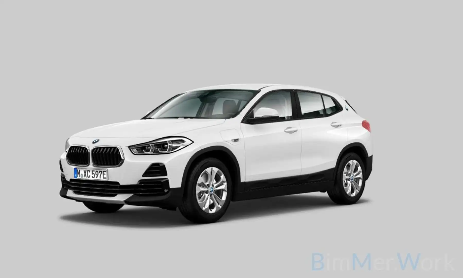 BMW X2 ParkAssist DAB LED GeschwindigReg Navi Weiß - 1