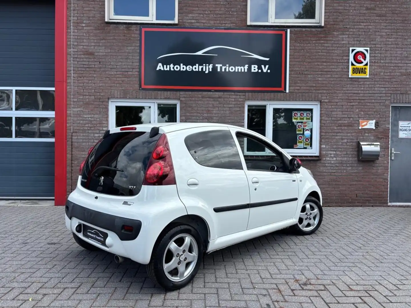 Peugeot 107 Sportium - AIRCO - LED - LICHTMETALEN VELGEN...!! Blanc - 2