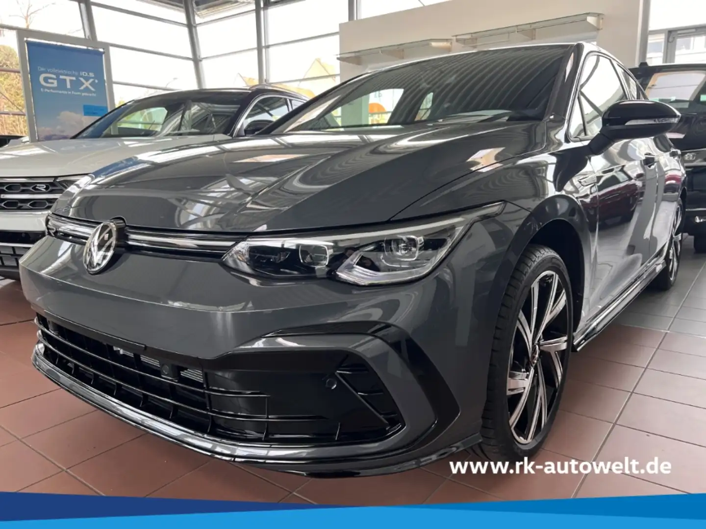 Volkswagen Golf VIII R-Line eTSI 1.5 LED Navi Keyless Kurvenlicht Grau - 1