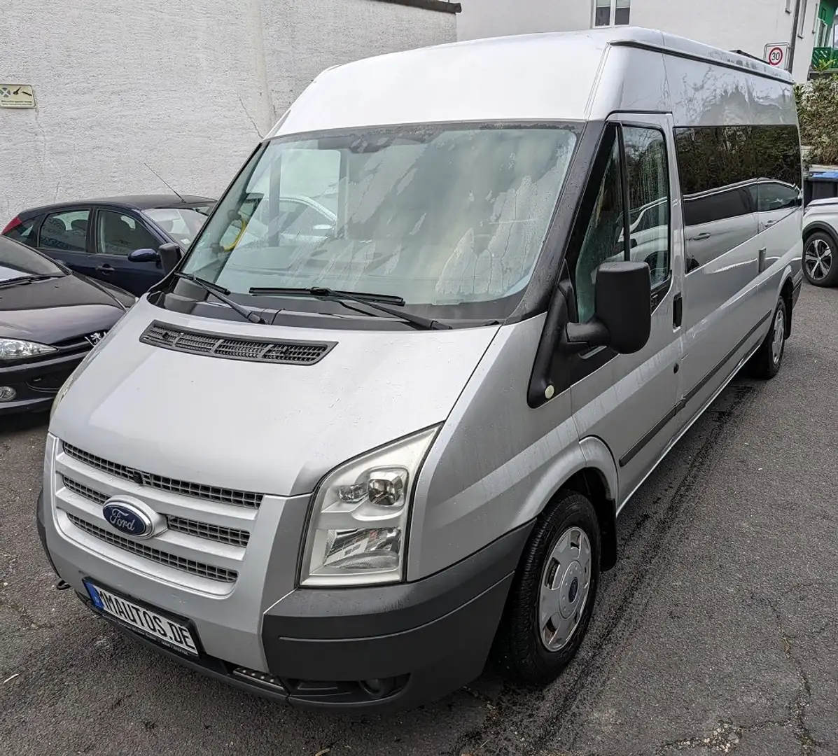 Ford Transit 300 L 2.2 TDCi 125 PS Wohnmobil 9 Sitzer Camping Silver - 1