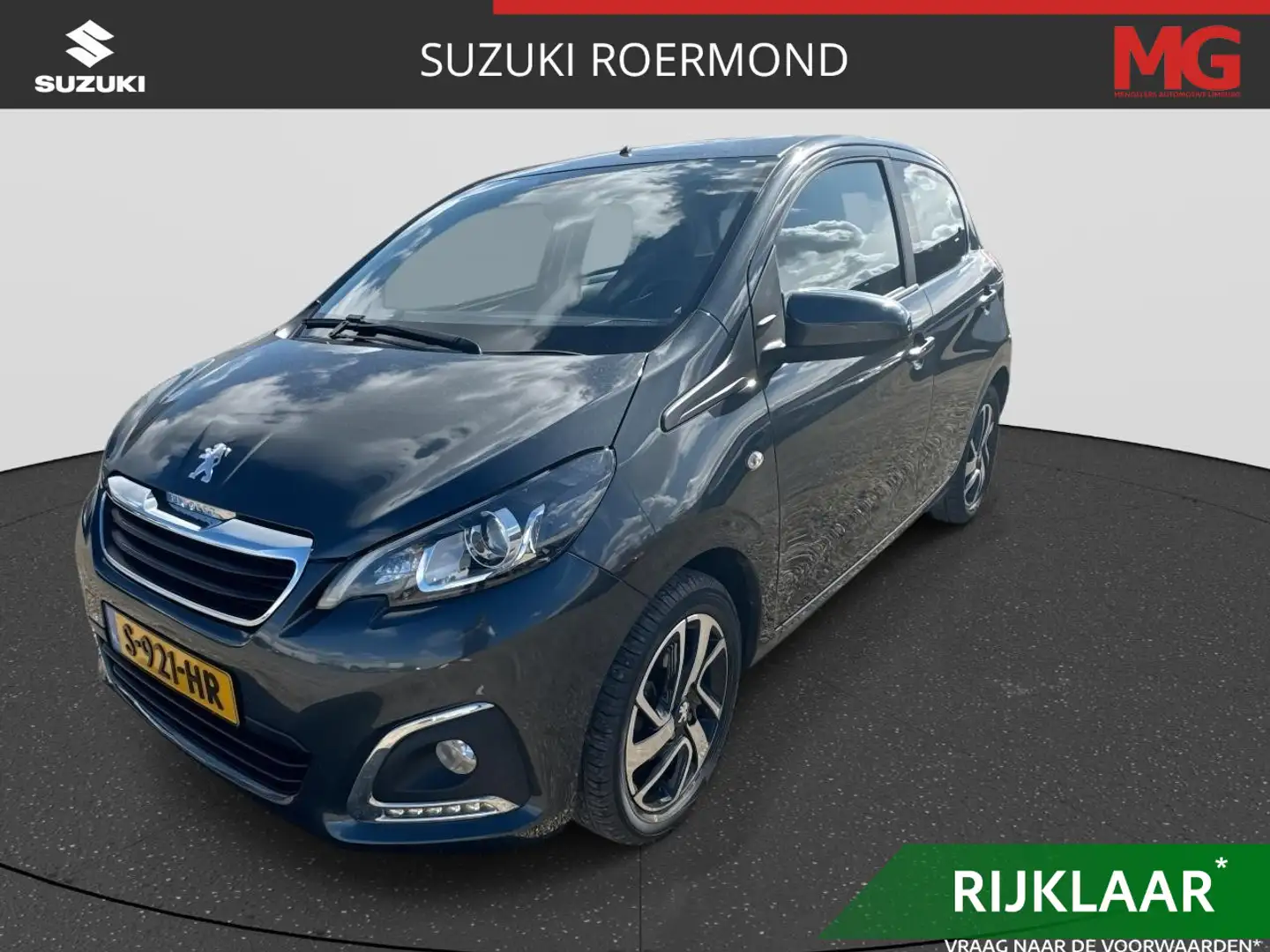 Peugeot 108 1.0 e-VTi Allure | Rijklaar |  Navigatie | Achteru Grijs - 1